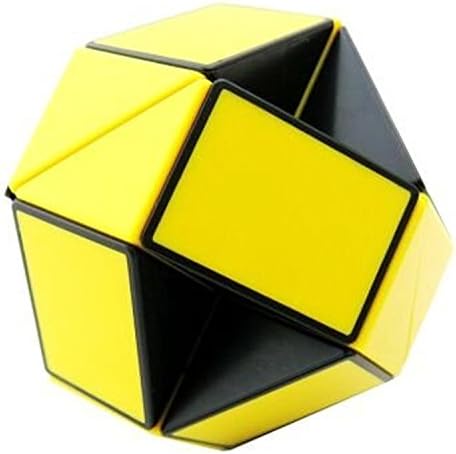 YSW Snake 15 Inch Magic Ruler Twist Puzzle Yellow/black