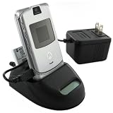 Brand New Motorola RAZR V3, V3c, V3m, V3i, SLVR L7, L6, L2 Dual Desktop Battery Charger