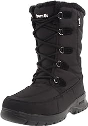 Kamik Brooklyn NK2004, Damen Snowboots, Schwarz (bka), EU 39 (US 8)