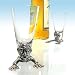 Shot Buddies - Set of 2 Pewter-accented Shot Glasses