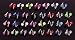 Belly Ring Glitter Marbel Spiral Navel Belly Ring (10) Pack