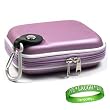 Protective Hard Purple Kodak PlaySport Carrying Case for Kodak PlaySport HD Waterproof Pocket Video Camera ( Black , blue , purple ) NEWEST MODEL + Live * Laugh * Love VG Wrist Band!!! (Kodak PlaySport Case only, Camcorder not included)