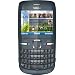 Nokia C3 Smartphone (6.1 cm (2.4 Zoll) Display, Bluetooth, 2 Megapixel Kamera, QWERTZ-Tastatur) grau