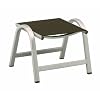 Kettler Hocker Basic - textilbespanntes Alu, champagner/mocca