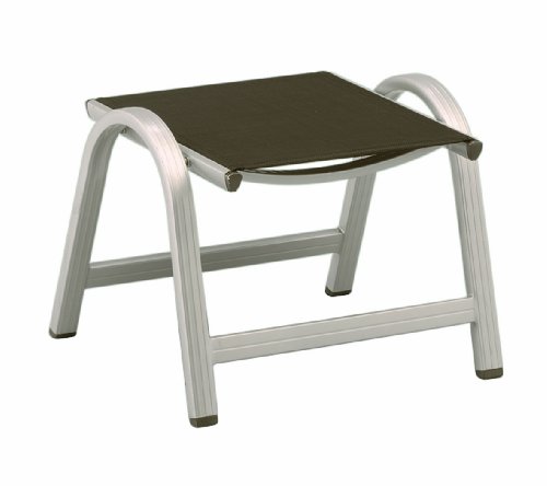 Kettler Hocker Basic - textilbespanntes Alu, champagner/mocca Preisvergleich