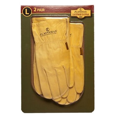 Plainsman Cabretta Leather Gloves - Medium - 2 Pair On Sale