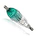 Green LED Mini Deep Drop Underwater Fishing Squid Bait Lures Light Flashing Lamp