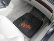 FanMats MLB Vinyl Car Floor Mats 1 Pair - Universal Auto Floor MatsBaltimore OriolesFront Floor Mats