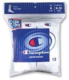 6 Pairs Champion Mens White Crew Socks w/ C-Logo Sizes 6-12