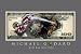 $100 Bill with Dice Education Poster Print by Michael Godard, 36x24