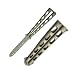 Ronin Gear #220 Practice Balisong Butterfly 4 Knife Silver