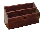 Lipper 2108 2-Slot Organizer, Cherry