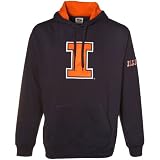 Illinois Fighting Illini Navy Blue Classic Twill Hoody Sweatshirt