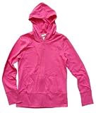 Limited Too Girls Solid Knit Zip Hoodie Jacket
