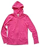 Limited Too Girls Solid Knit Zip Hoodie Jacket