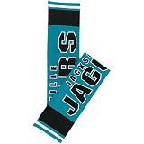 Reebok Jacksonville Jaguars Teal-Black Game Day Reversible Scarf