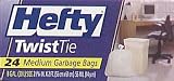 Pactiv #E2-0121 24CT 8 Gallon Trash Bag