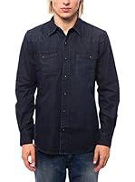 BIAGGIO Camisa Hombre (Azul Marino)