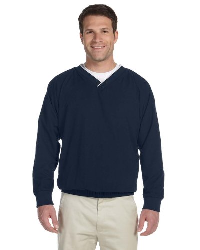 Harriton Men's Microfiber Wind Shirt