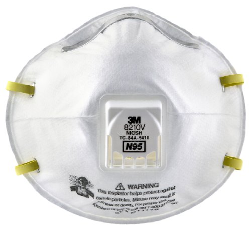 3m particulate respirator 8210v, n95 respiratory protec…