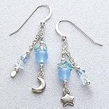 VII The Chariot Sterling Silver Earrings