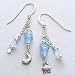 VII The Chariot Sterling Silver Earrings