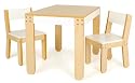 P'kolino Table and Chairs - White