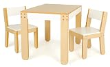 P'kolino Table and Chairs, White