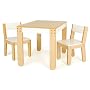 P'kolino Table and Chairs - White