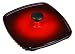 Lodge Color Enamel Cast Iron 8.5 inch Square Panini Press, Island Spice Red