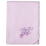 Review Red Calliope & Assoc.  / Crown Crafts Inc. BALLERINA P FLEECE BLANKET