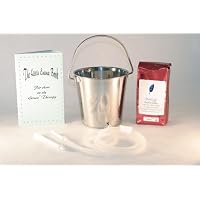 Stainless Steel Enema Bucket Kit- Coffee Enema- Gerson Book