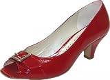 Produkt-Bild: DIBA Peep Toe Lackleder rot
