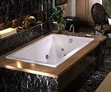 Jacuzzi EF20958 Elara 7242 Whirlpool Bath, 12 Jets with 2-Speed Motor, Almond