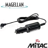 Original MiTAC OEM Vehicle Power Adapter Car Charger Cable Cord for Magellan Maestro GPS Series