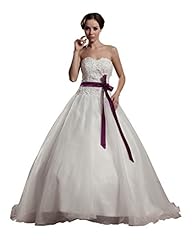 Backless Lace-Up Belted Satin/Taffeta Floral Print Sweetheart Off the Shoulder Evening Dress 