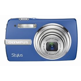 Olympus Stylus 840 8 MP Digital Camera with 5x Optical Dual Image Stabilized Zoom (Blue)
