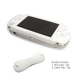Sony PlayStation Portable Slim (PSP) JAVOSkin (White) + JAVOedge Cable Tidy ....