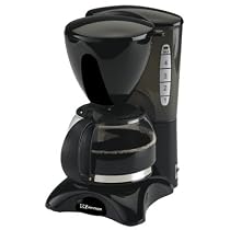 4-Cup Coffee Maker (Black)-model:EM83589