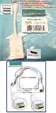 Value Pack - PTC Premium Mini DisplayPort to HDMI Adapter w/6FT WHITE HDMI Gold Series Cable for all Macbook with Mini Displayport interface