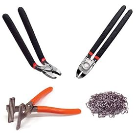 Pro Upholstery Kit w/300 Hog Rings - Install Seat Cover