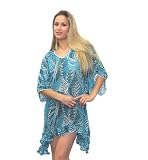 LALEELA Elégant Allover Printed Kaftan Caftan Plage Couvrez Tunique cadeau Saint Valentine Valentin