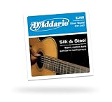 D'Addario Folk Strings Set, Silk & Steel