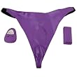 Playhouse Ultimate Love Toys PS0720023 Purple Pleasure Pants, Slip / Thong mit Vibrationseinheit, Fernsteuerung, bis 10 meter, Purple