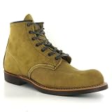 Red Wing 6-Inch Round 09162 Taupe Leather Mens Boots