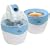 Ice Cream Maker with TWO 520 ml Freeze - Cooling Bowl for frozen joghurt, sorbets or ice-cream