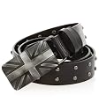 G by GUESS London Studded Plaque Belt