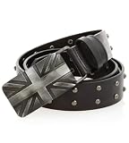 G by GUESS London Studded Plaque Belt