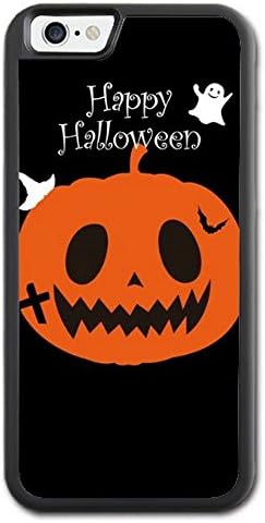 Apple Iphone 6 / 6S Case Happy Halloween Ghost Skull Pumpkin design Hard Rubber TPU Phone Case Cover