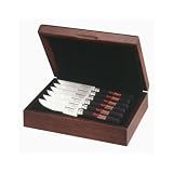 Chef'sChoice Trizor Professional Hardwood Box 6 Steak Knives Set